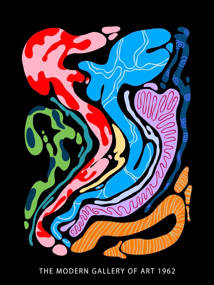 Abstract Organic Shapes