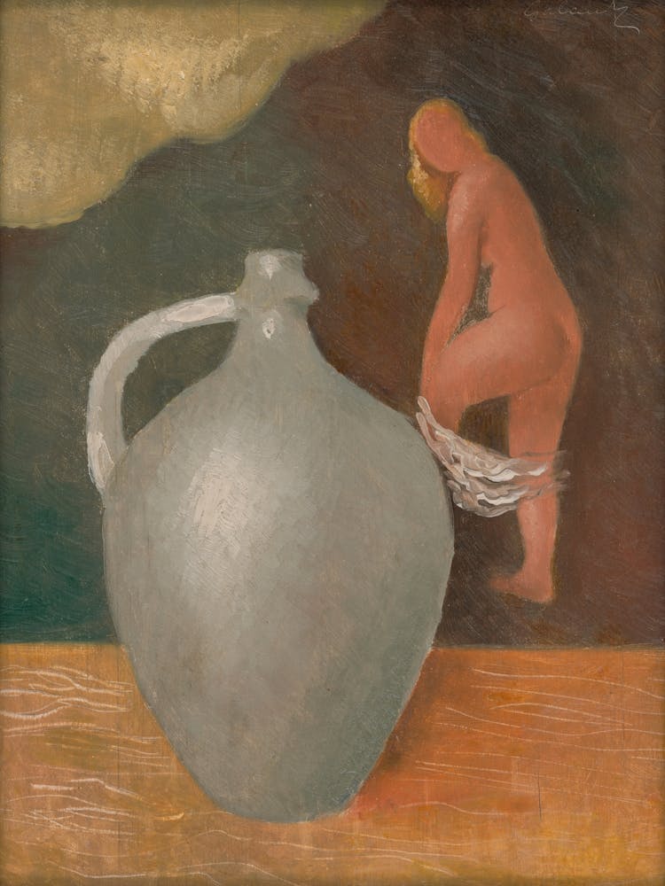 Woman With Jar, Mikuláš Galanda