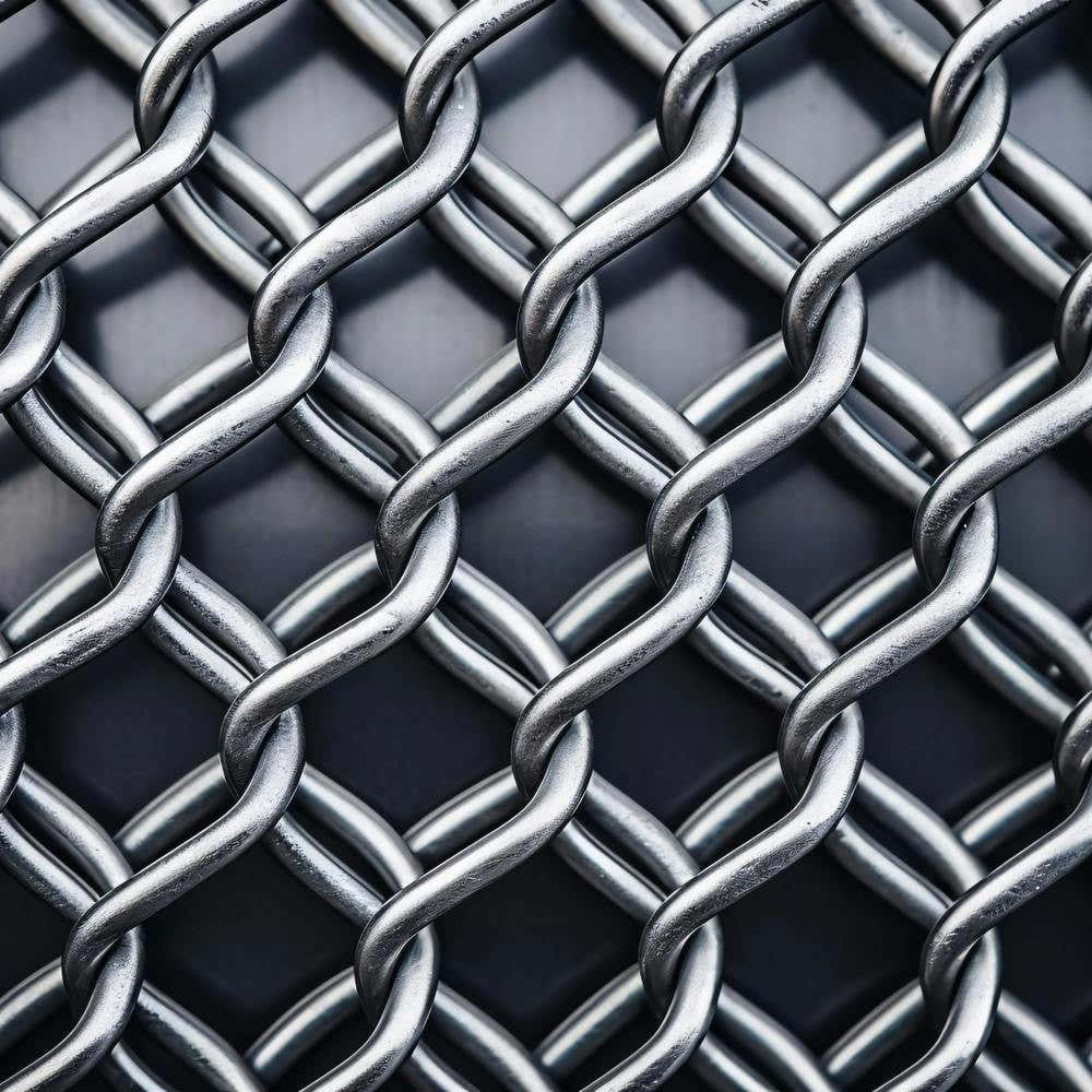 Close Up Of A Chain Link Fence