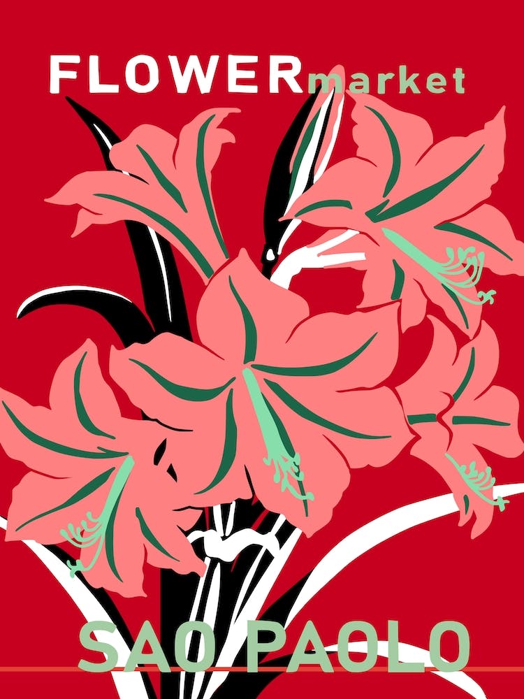 Flower Market Sao Paolo