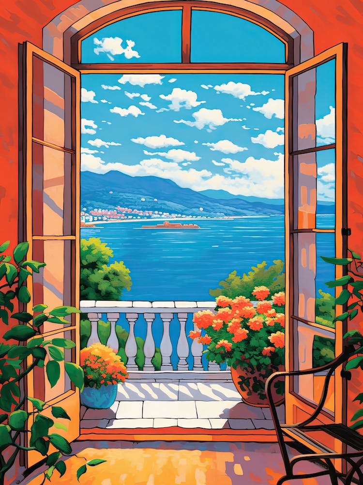 Cote D Azur Window 2