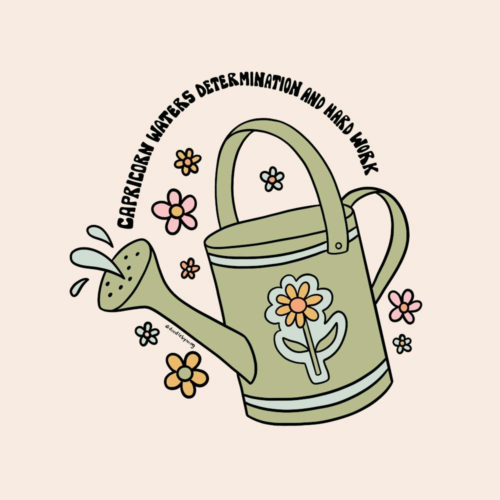 Capricorn Watering Can