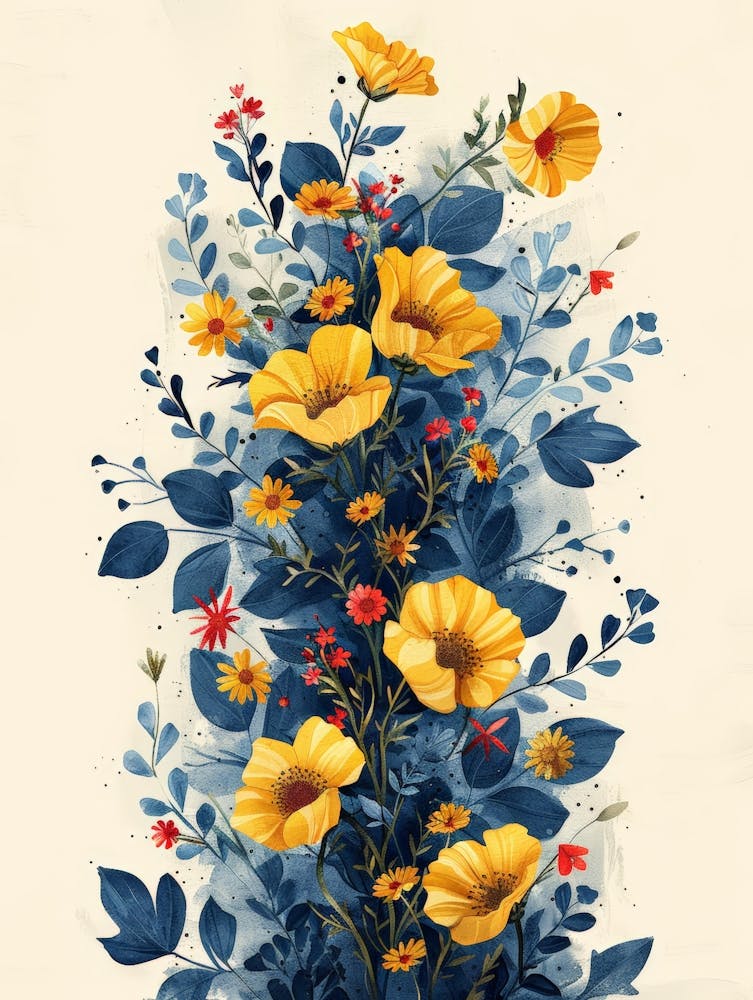 Gelbe Blumen 5