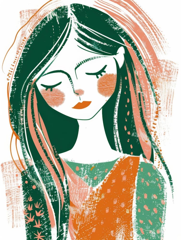 Girl With Long Hair 10