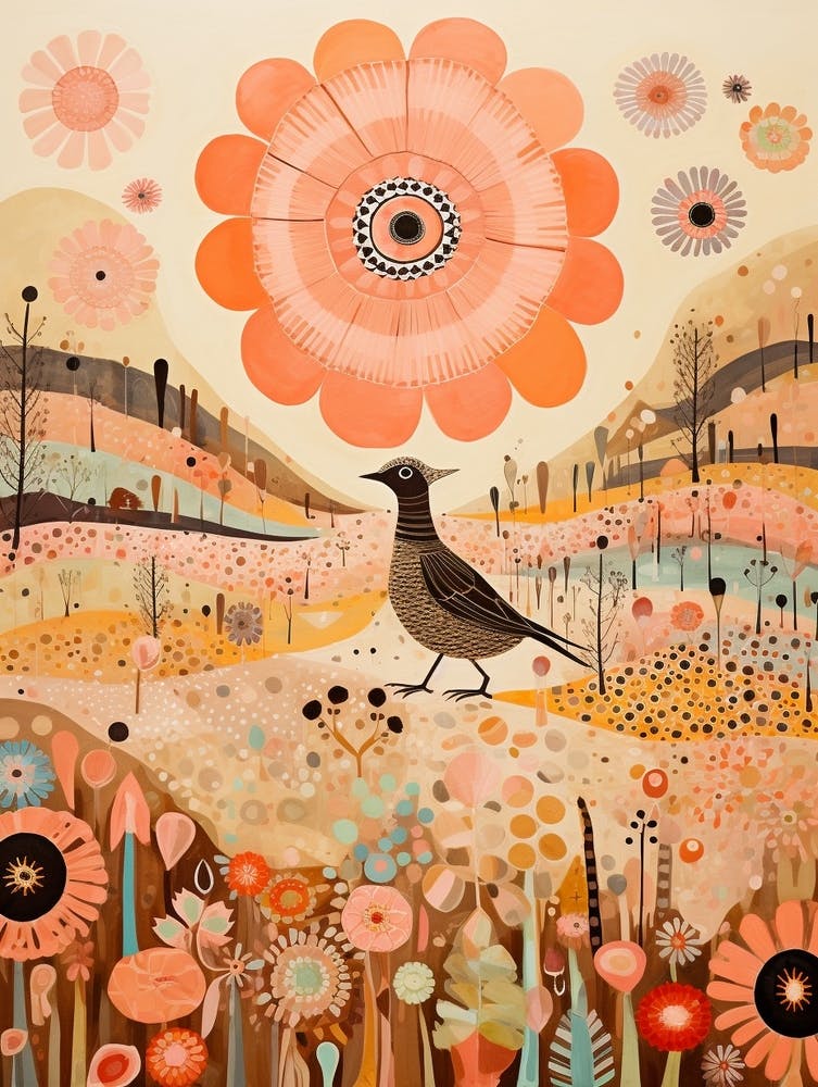 Kiwi 1 Detailed Bird Painting