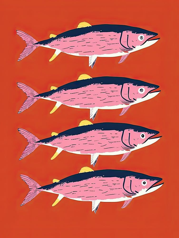 Beneath The Waves Fish Poster