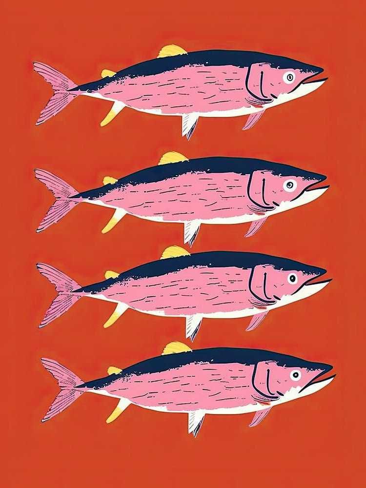 Beneath The Waves Fish Poster