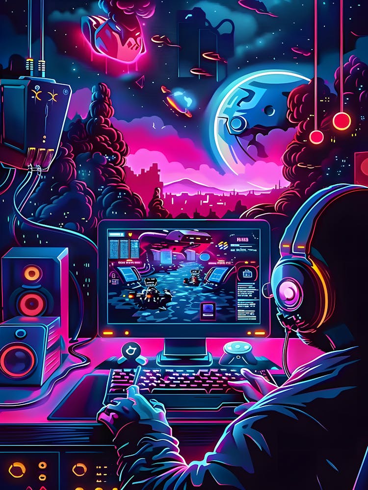 Neon Gaming