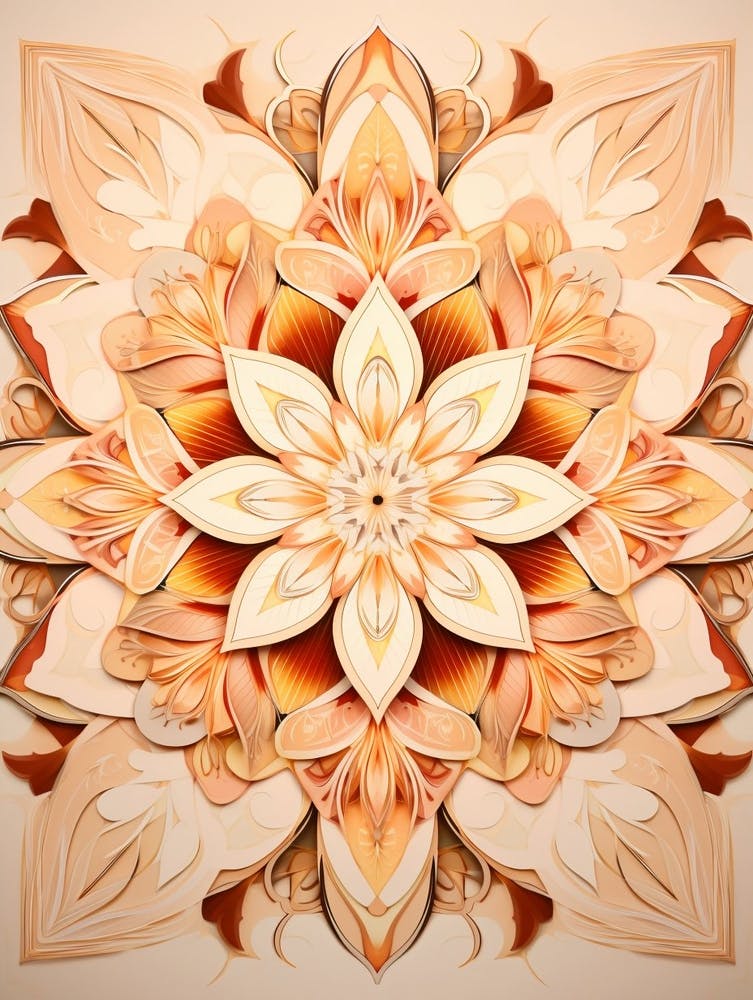 Symmetrical Mandalas Geometric Illustration 21