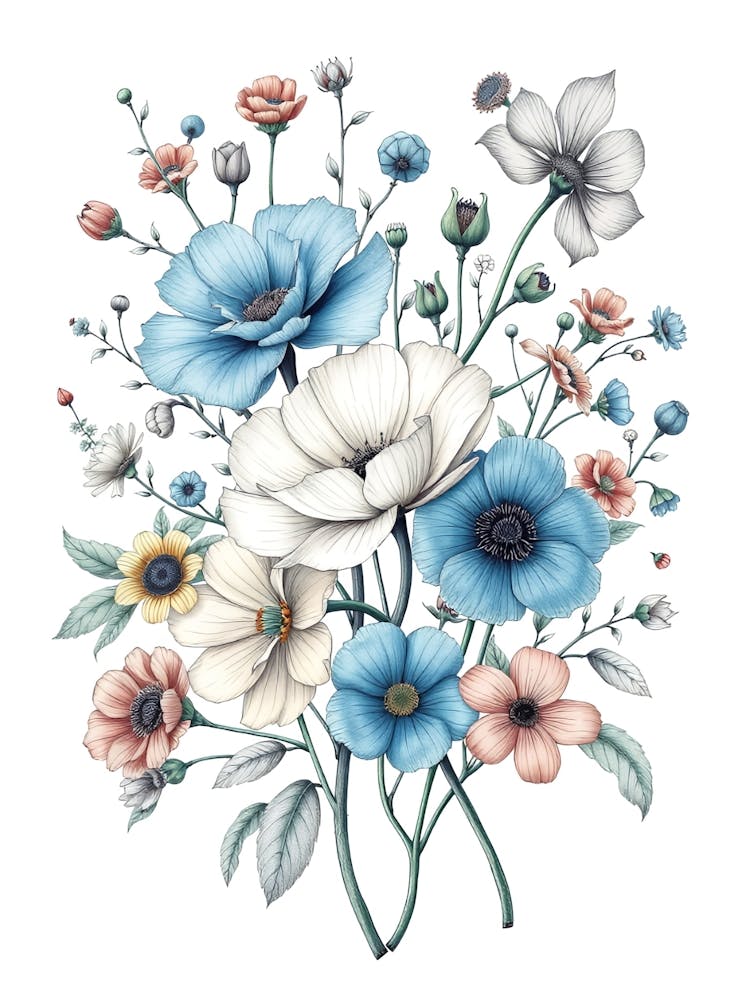 Bouquet Of Flowers 10