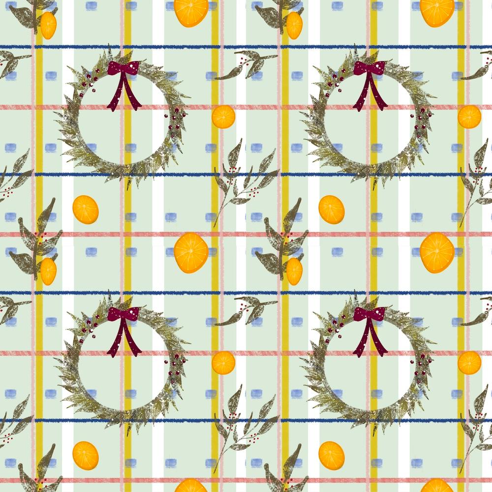 Plaid Christmas Wreaths