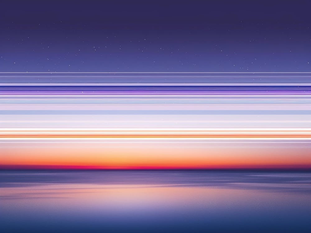 Sunset Over The Ocean 104