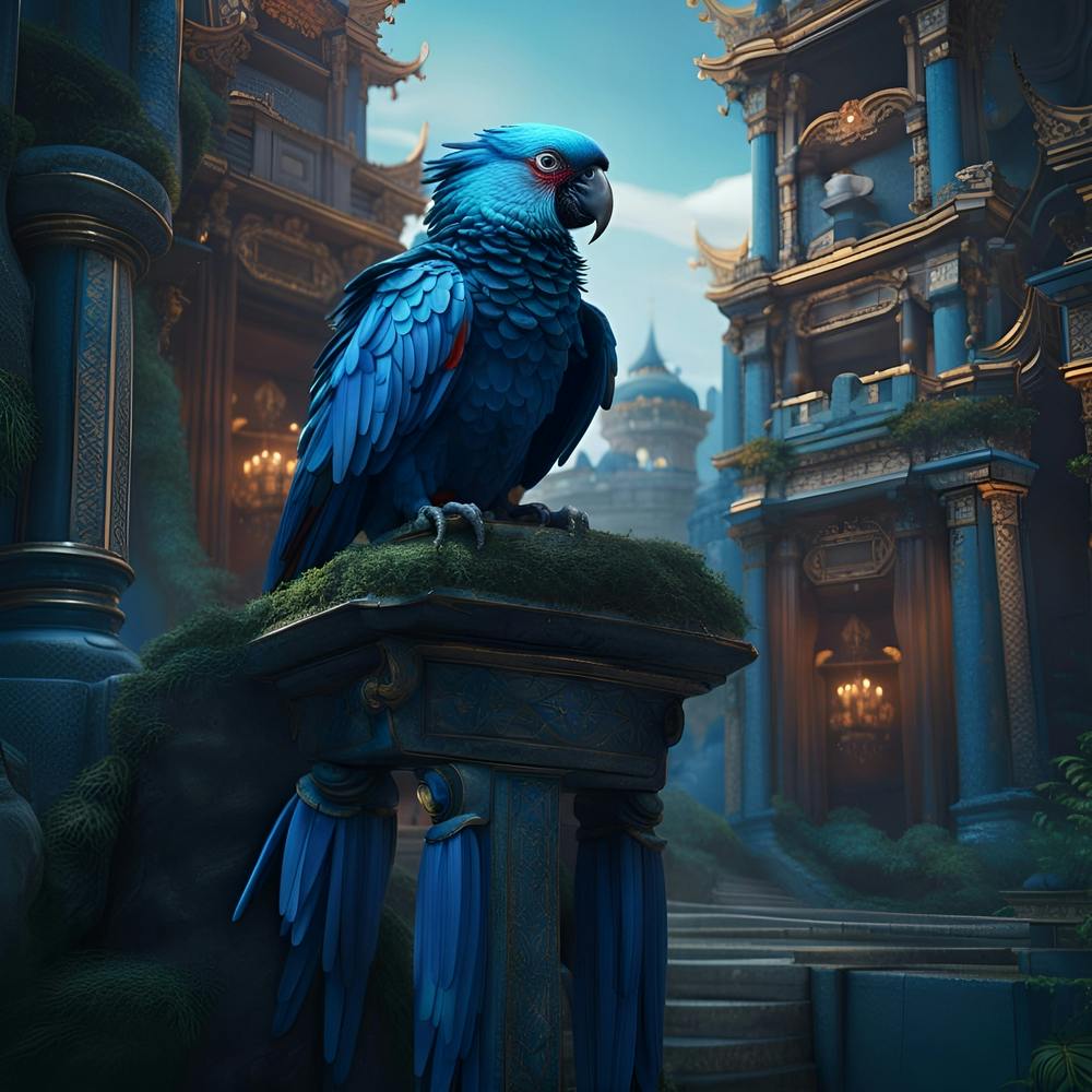 Blue Parrot