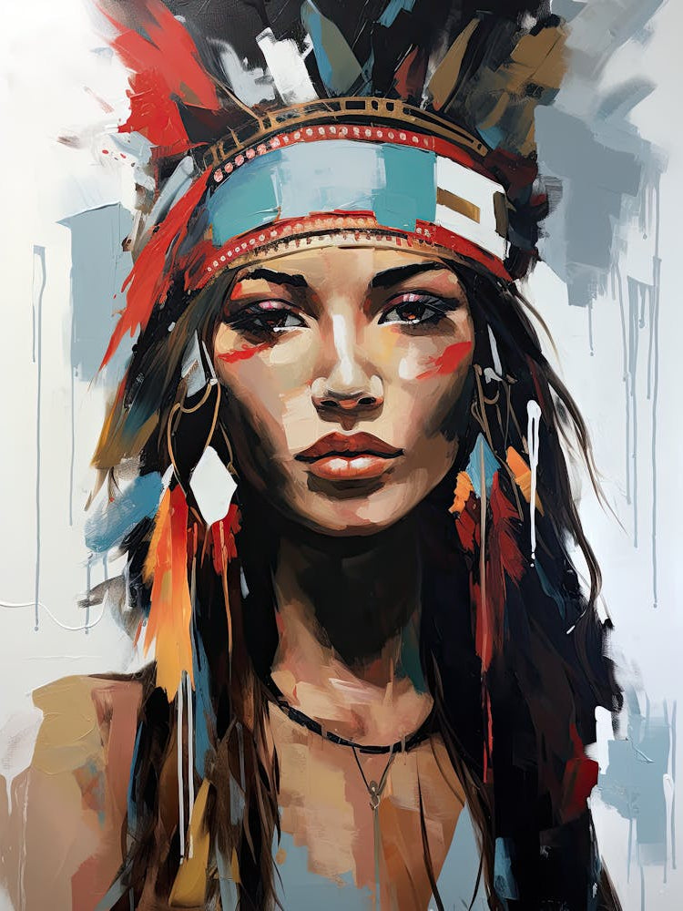 Spirit Of The Horizon, Boho Art Style