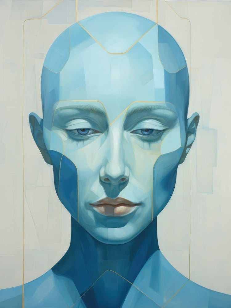 Blue Woman 9