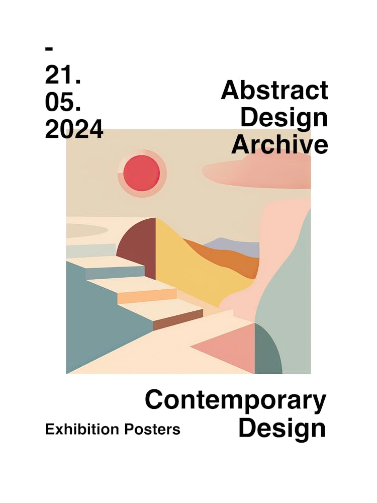 Abstract Design Archive Poster 02