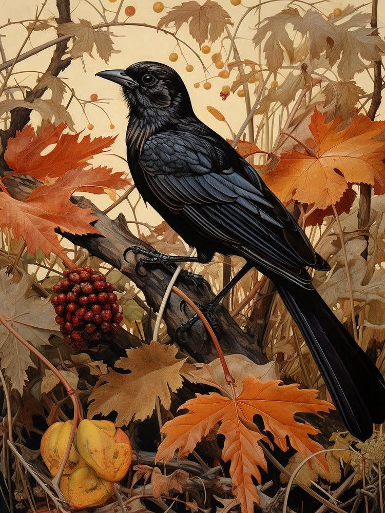 Dark And Moody Botanical Lark 1