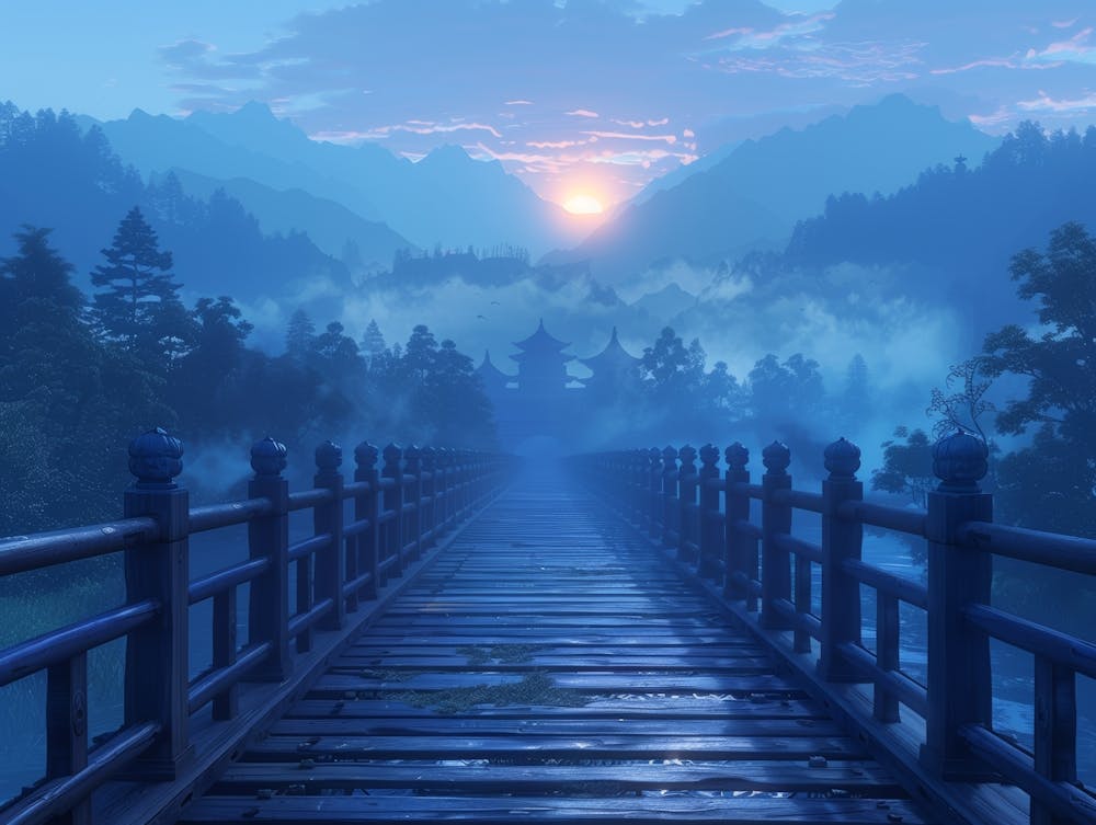 Bridge Over A River
