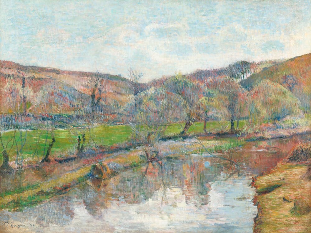 Brittany Landscape (1888), Paul Gauguin