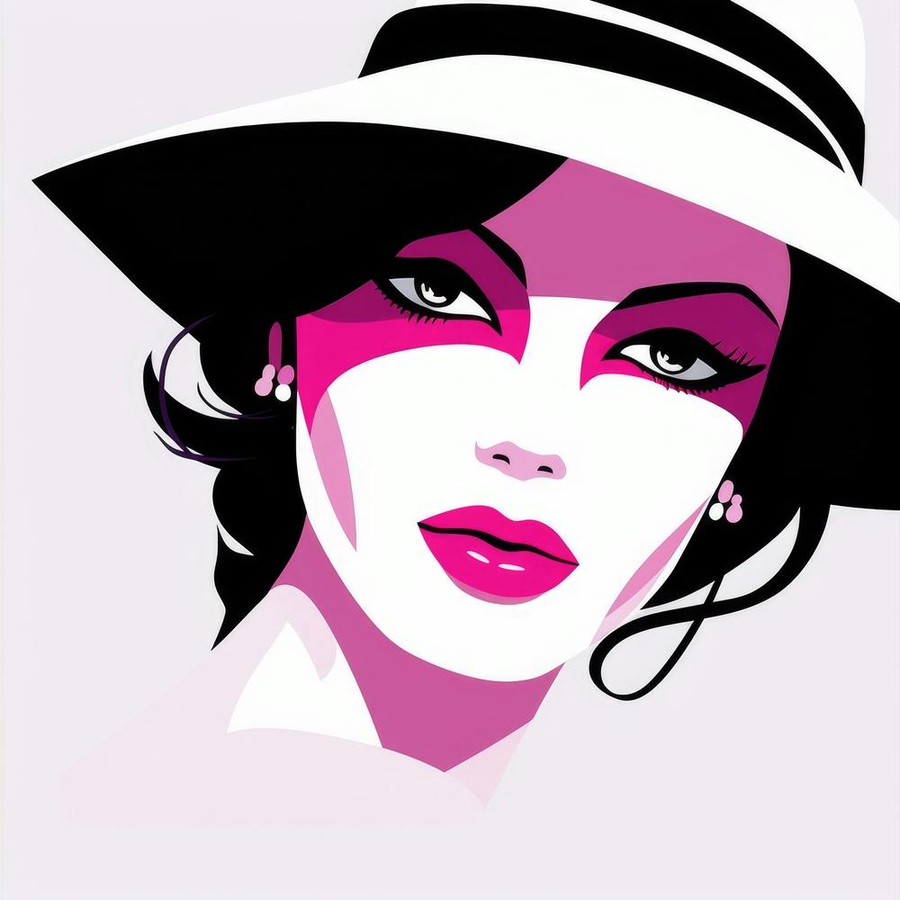 Woman In A Hat 13