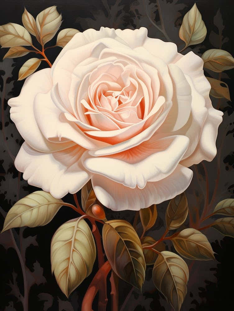 Rose 11 Flower Painting