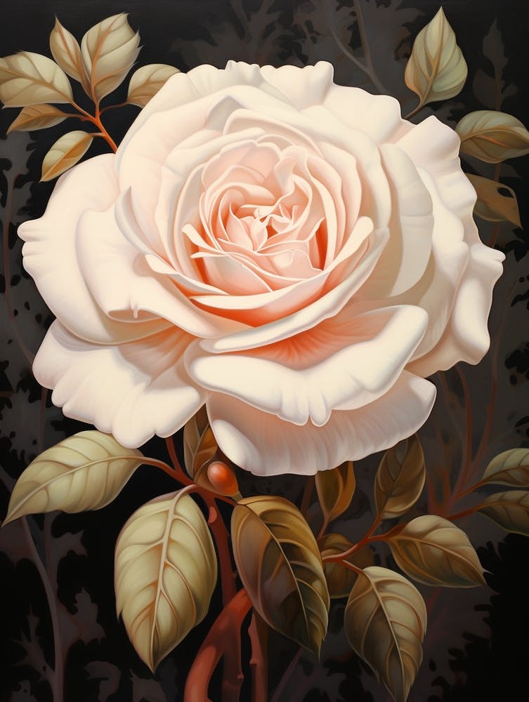 Rose 11 Flower Painting