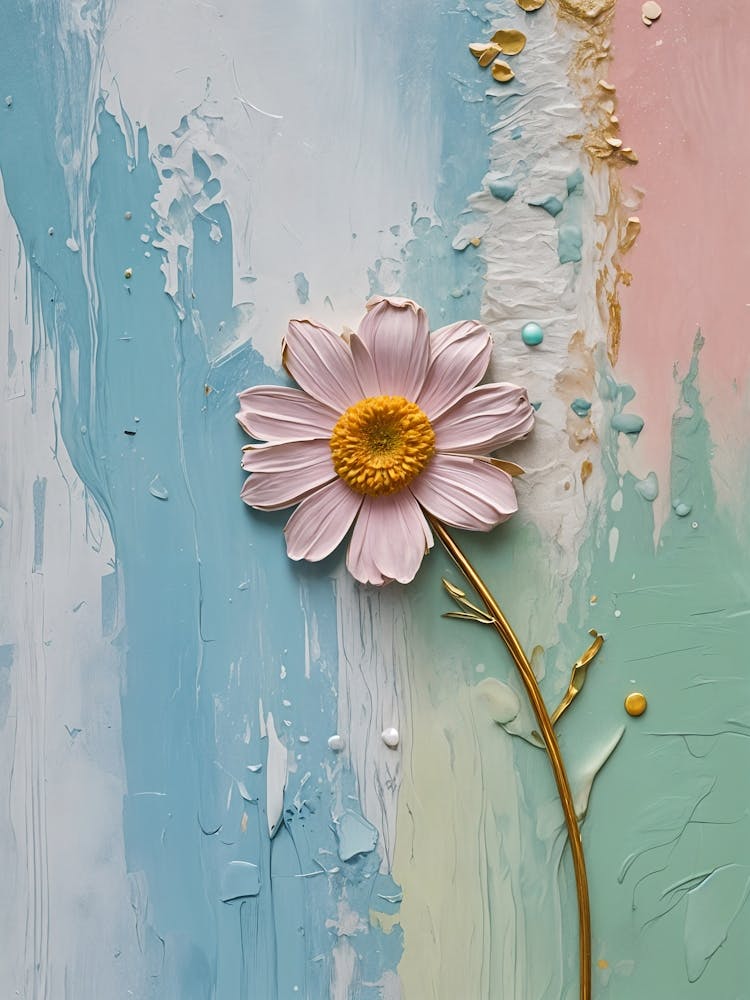 Pastel Floral Painted Symphony no2