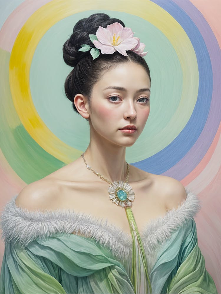 Pastel Circle Beauty