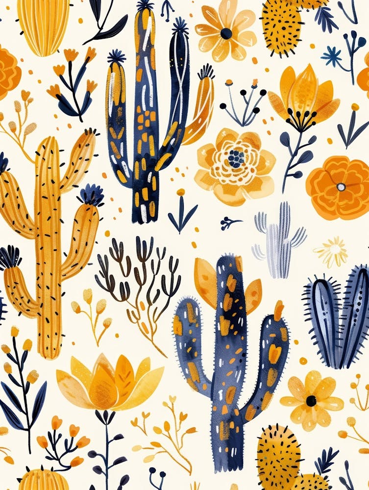 Cactus Pattern 4