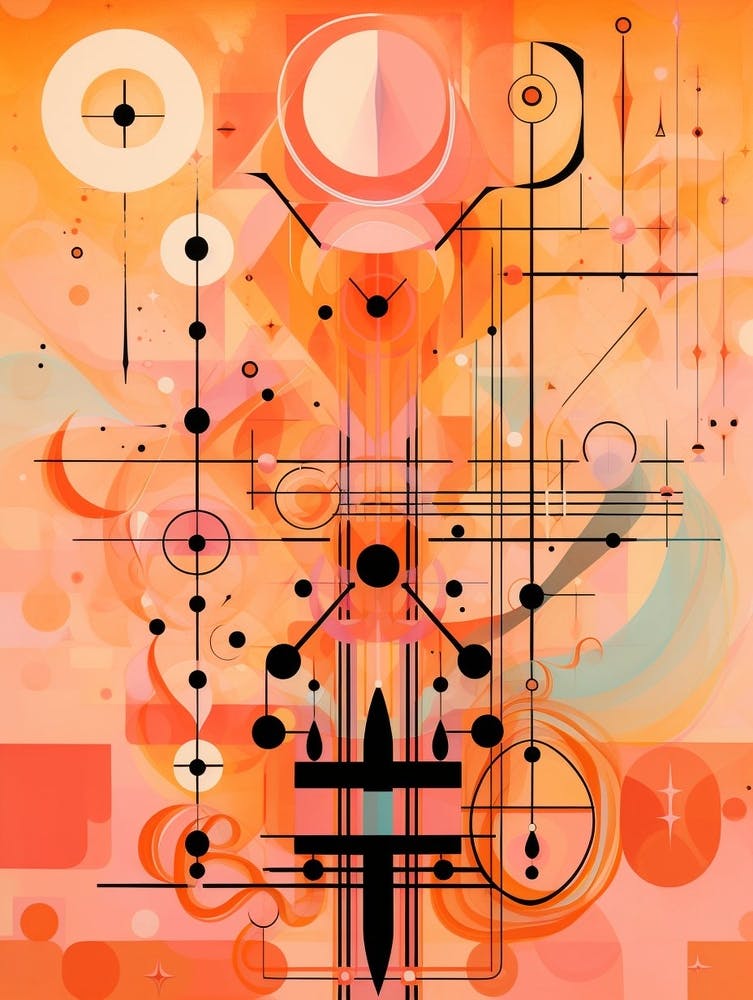 Energy And Vibrations Abstract Geometric 2