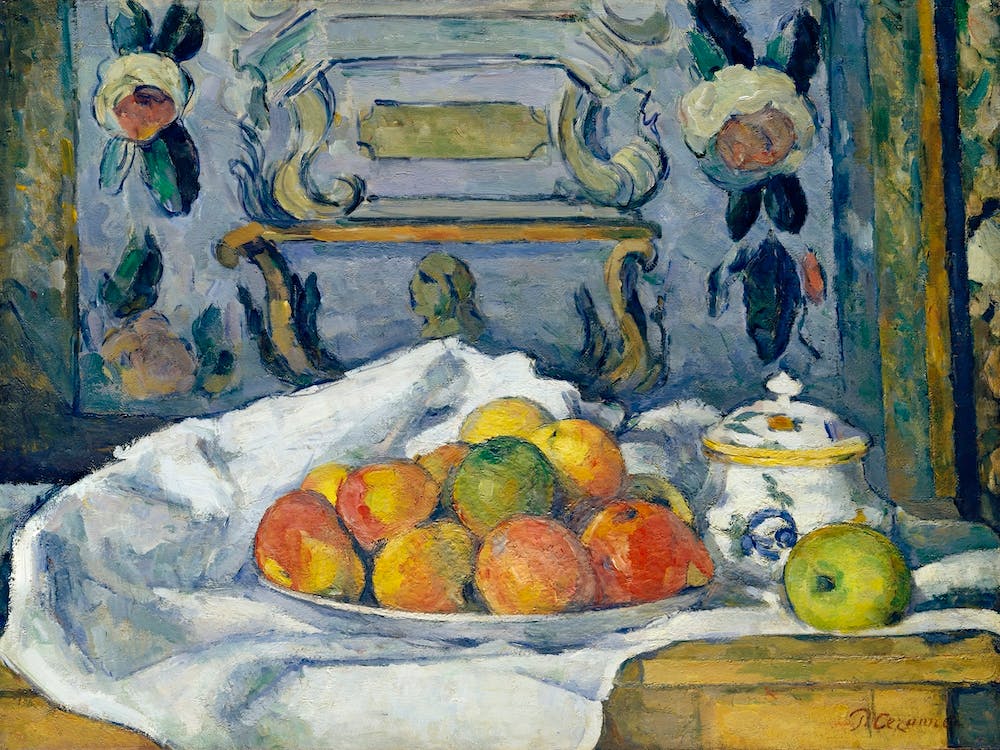 Dish Of Apples, Paul Cézanne