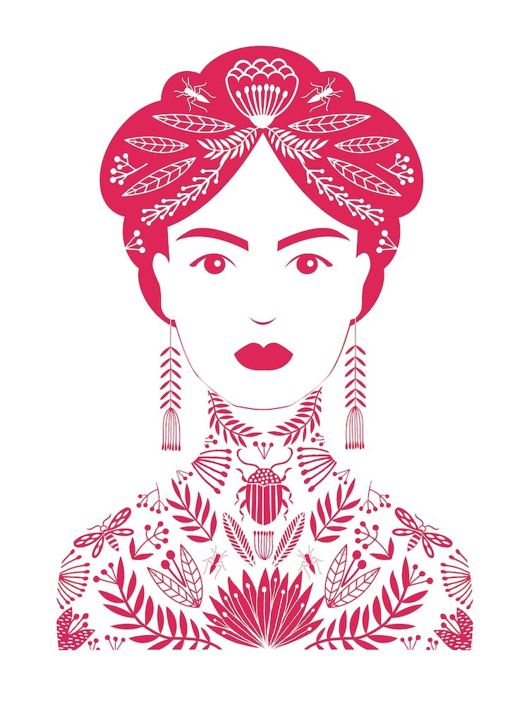 Tattoo Woman Scarlet