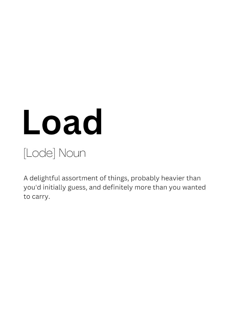 Load Definition Meaning
