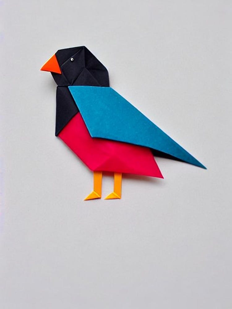 Puffin 2 Origami Bird