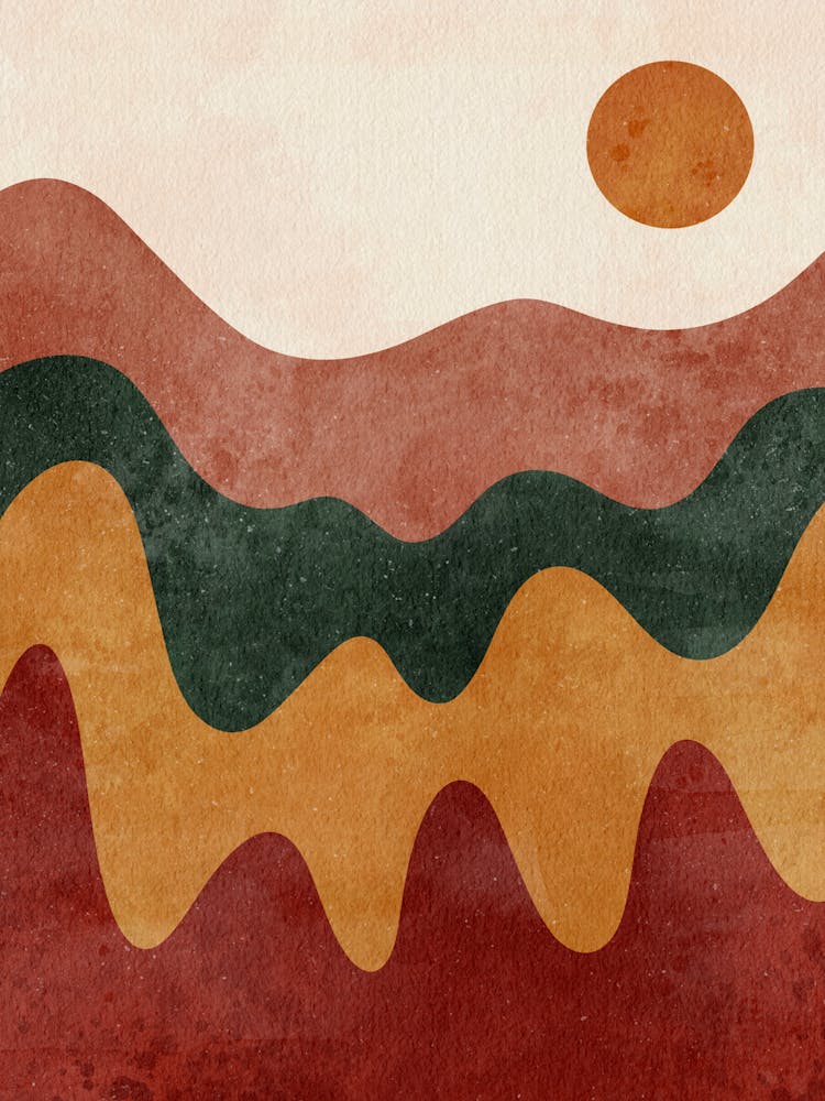 Abstract Landscape Painting 5