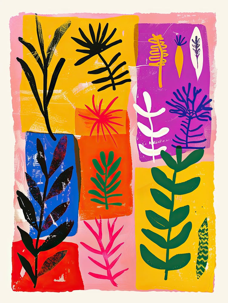 Sunset Layers Matisse Style