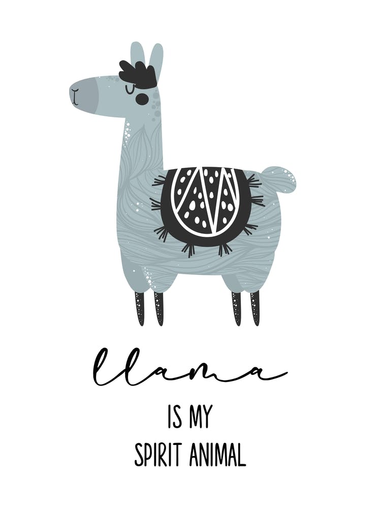 Llama Is My Spirit Animal