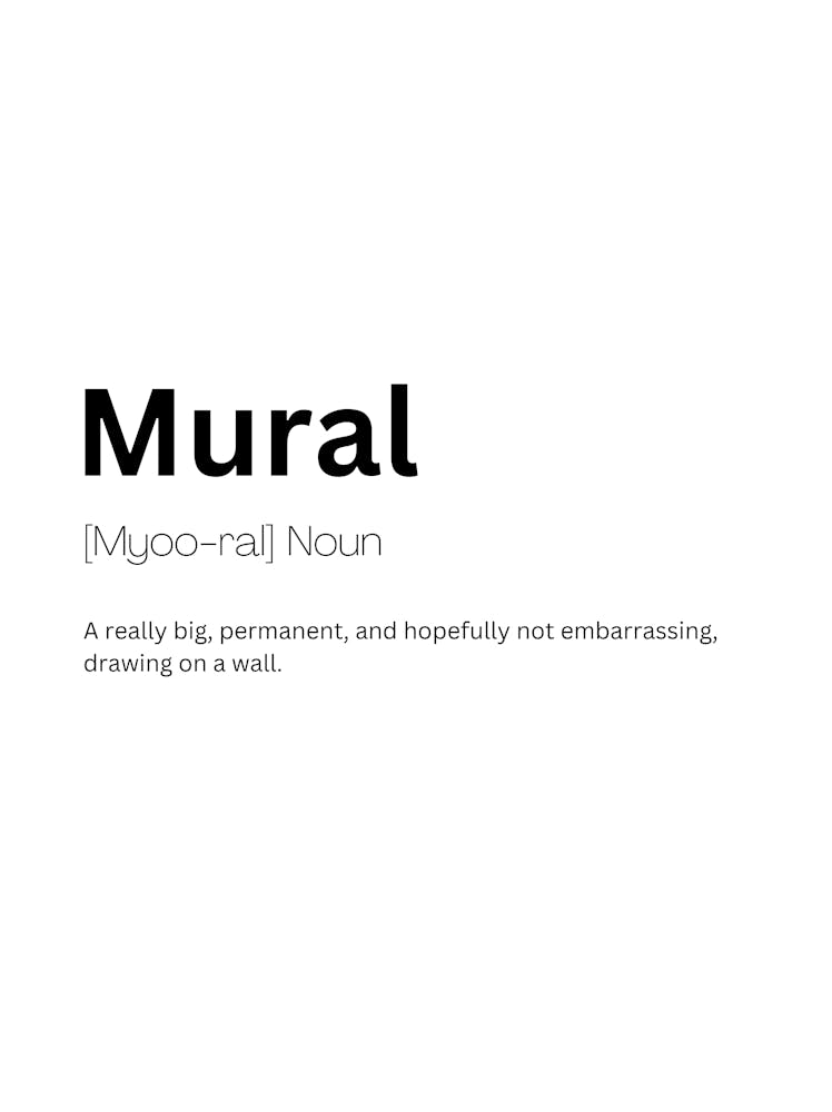 Mural Definition Meaning 1