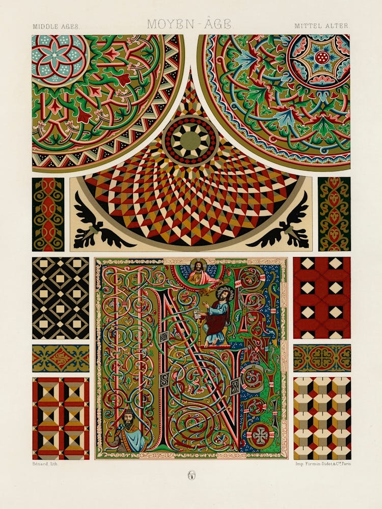 Middle Ages Pattern, Albert Racine (9)