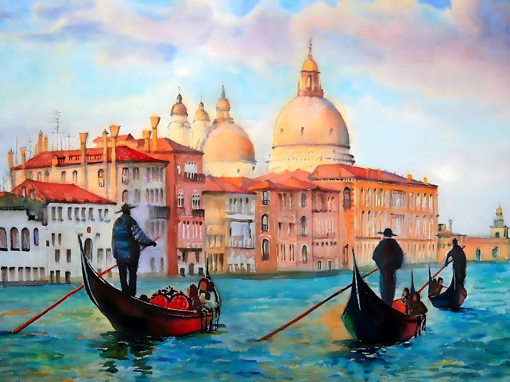 Gondolas of Venice
