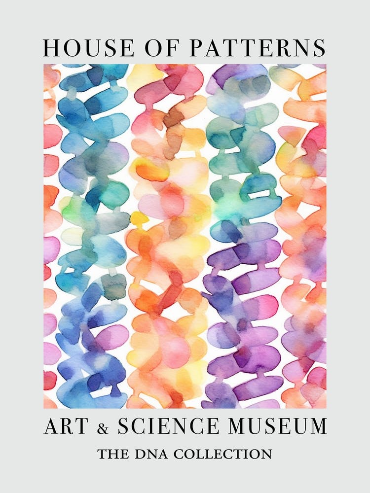 Watercolour Dna 3 House Of Patterns