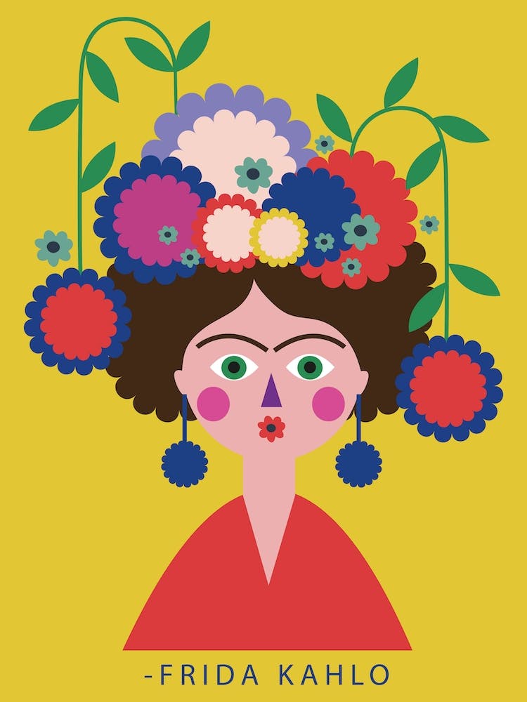 Frida Kahlo Yellow