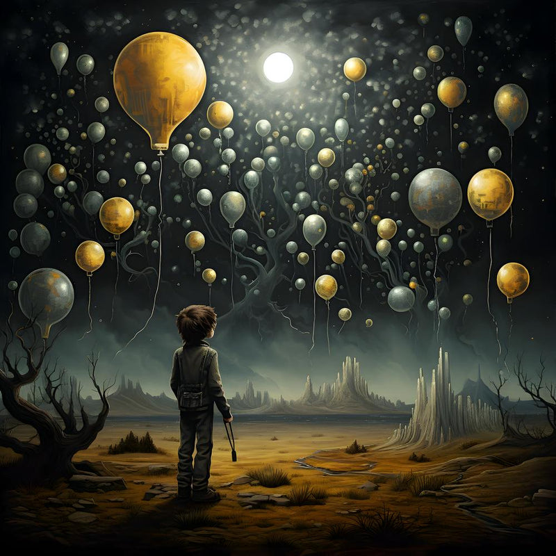 Ballons Dans Le Ciel