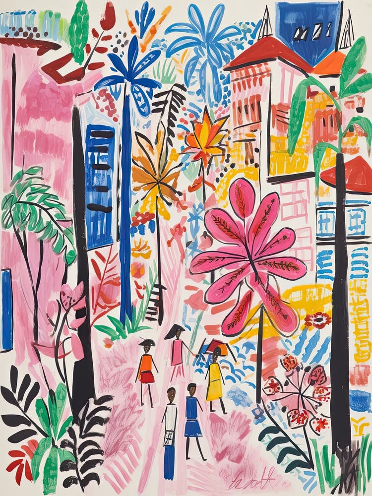 Manila, Dreamy Storybook Illustration 4