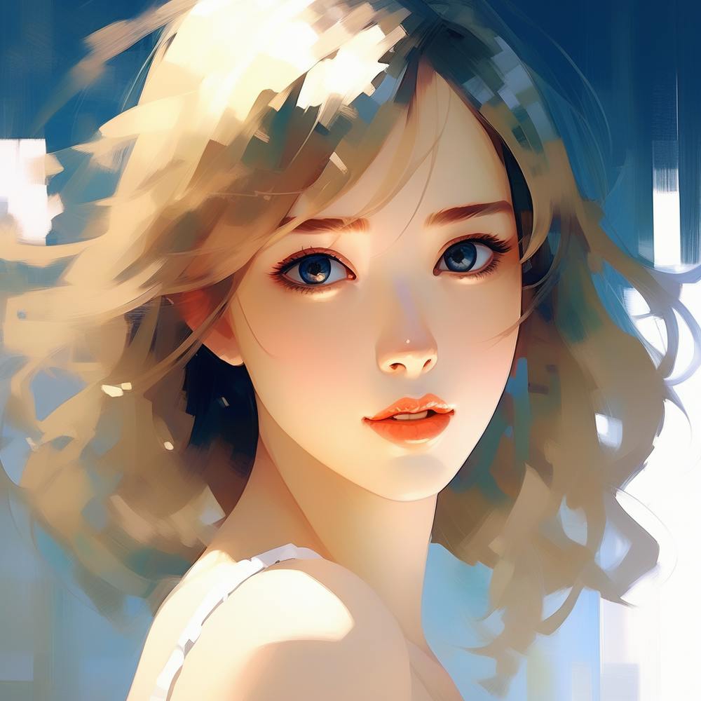 Girl With Blue Eyes