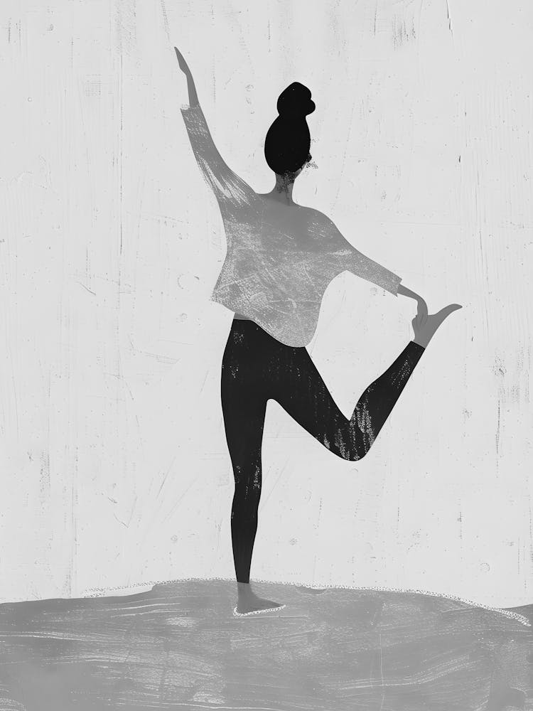 Woman Doing Yoga Pose
