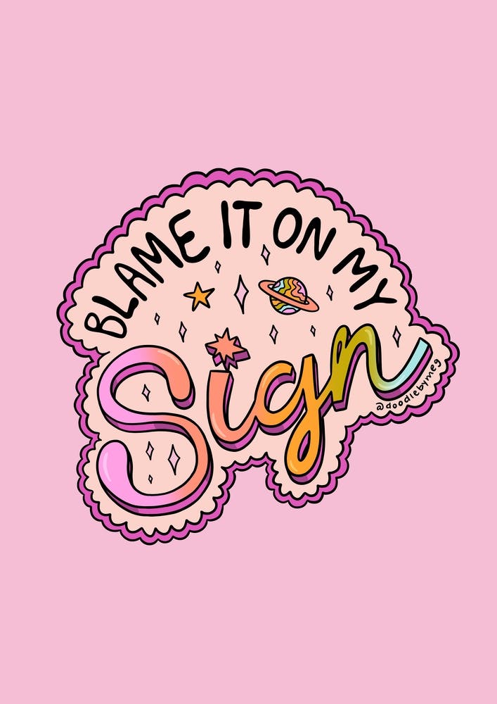Blame It On My Sign