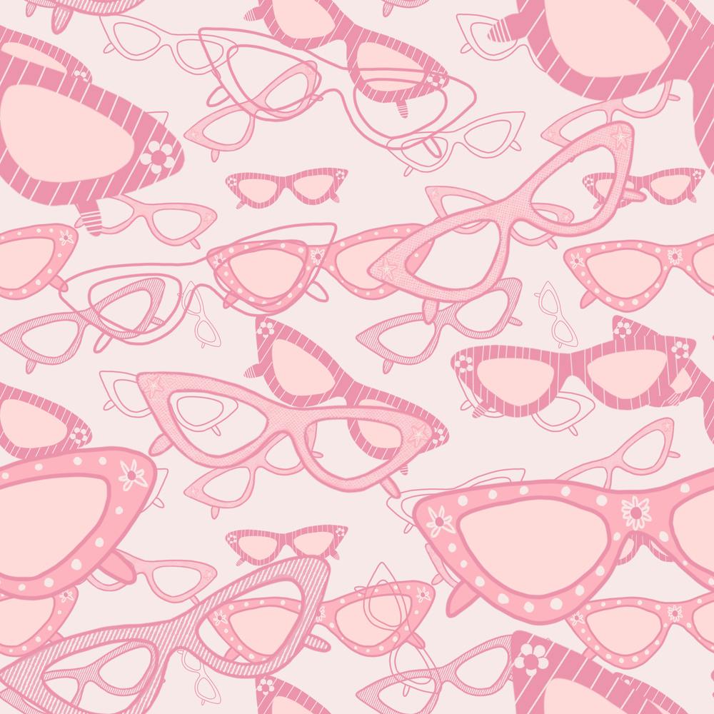 Pink Vacation Sunglasses