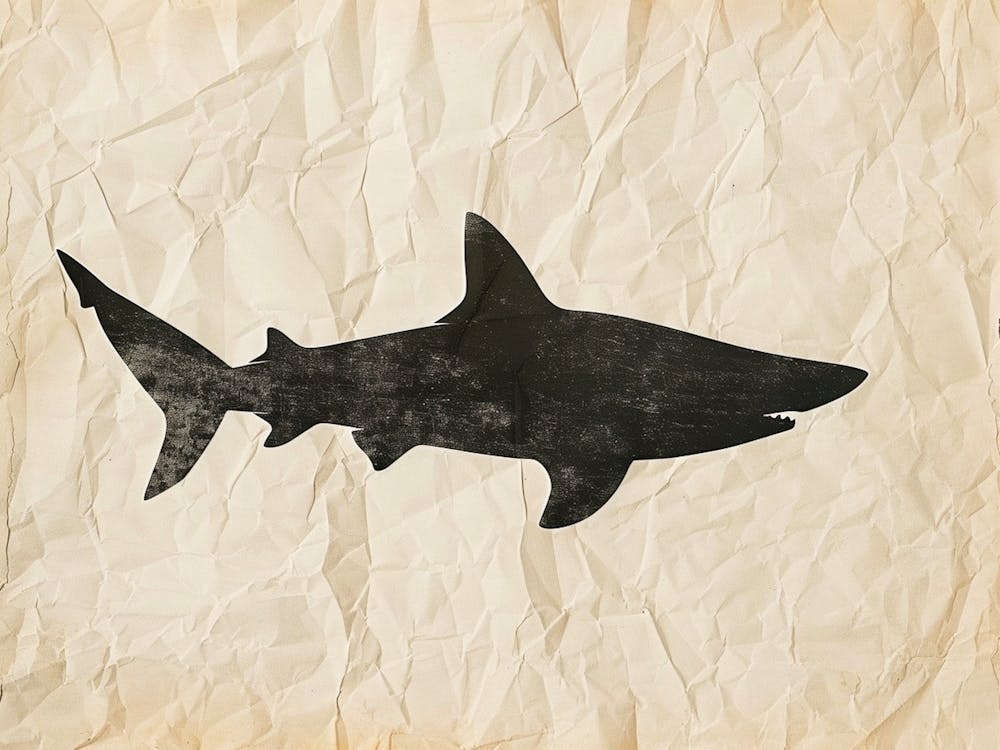 Cookiecutter Shark Silhouette 1