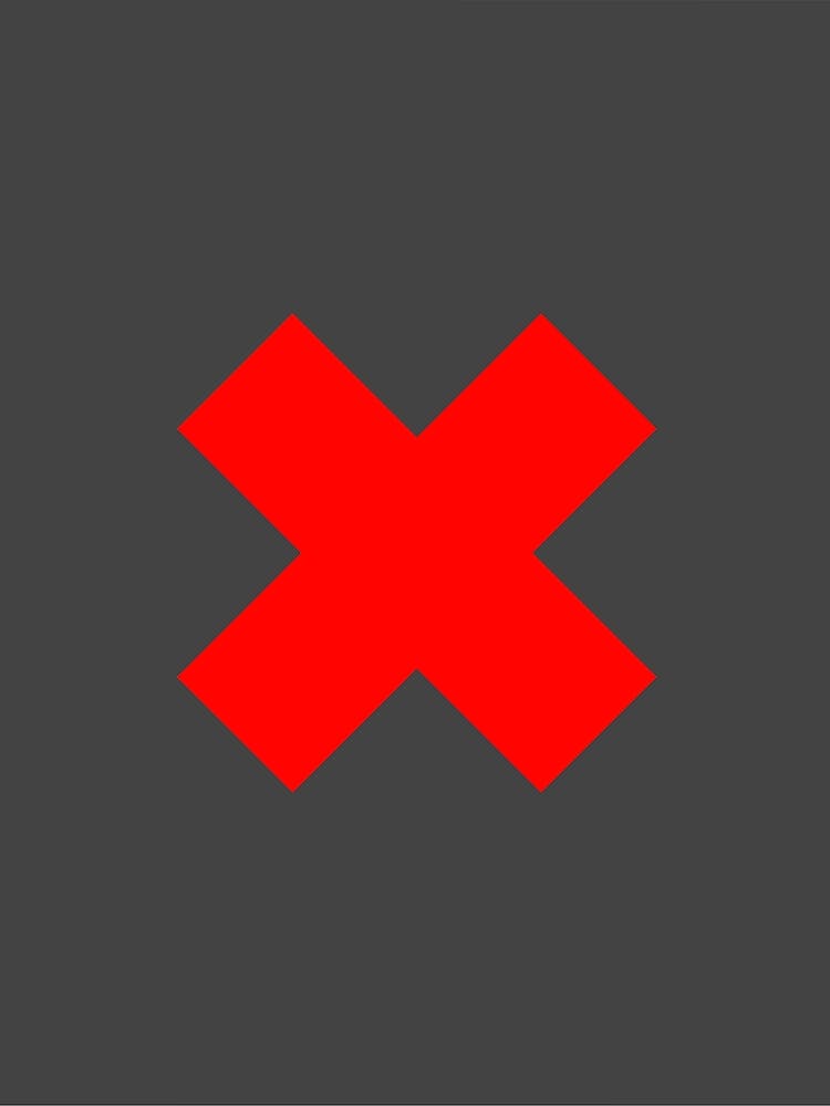 Red X
